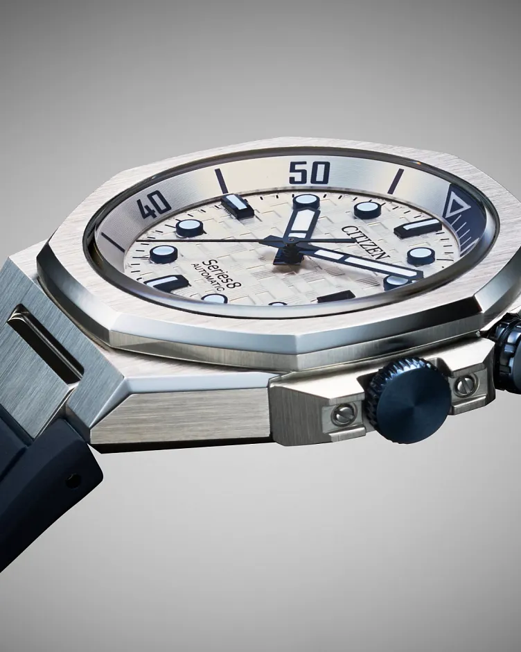 Series8 890 White Dial Polyurethane Strap NB6060-07A | CITIZEN Series8 890 White Dial Polyurethane Strap NB6060-07A | CITIZEN